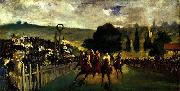 Edouard Manet, Racing at Longchamp,